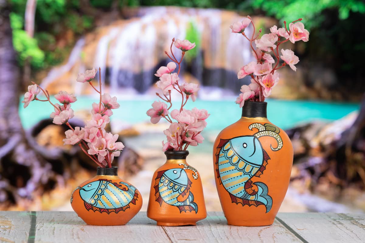 Clay Decorative Vase