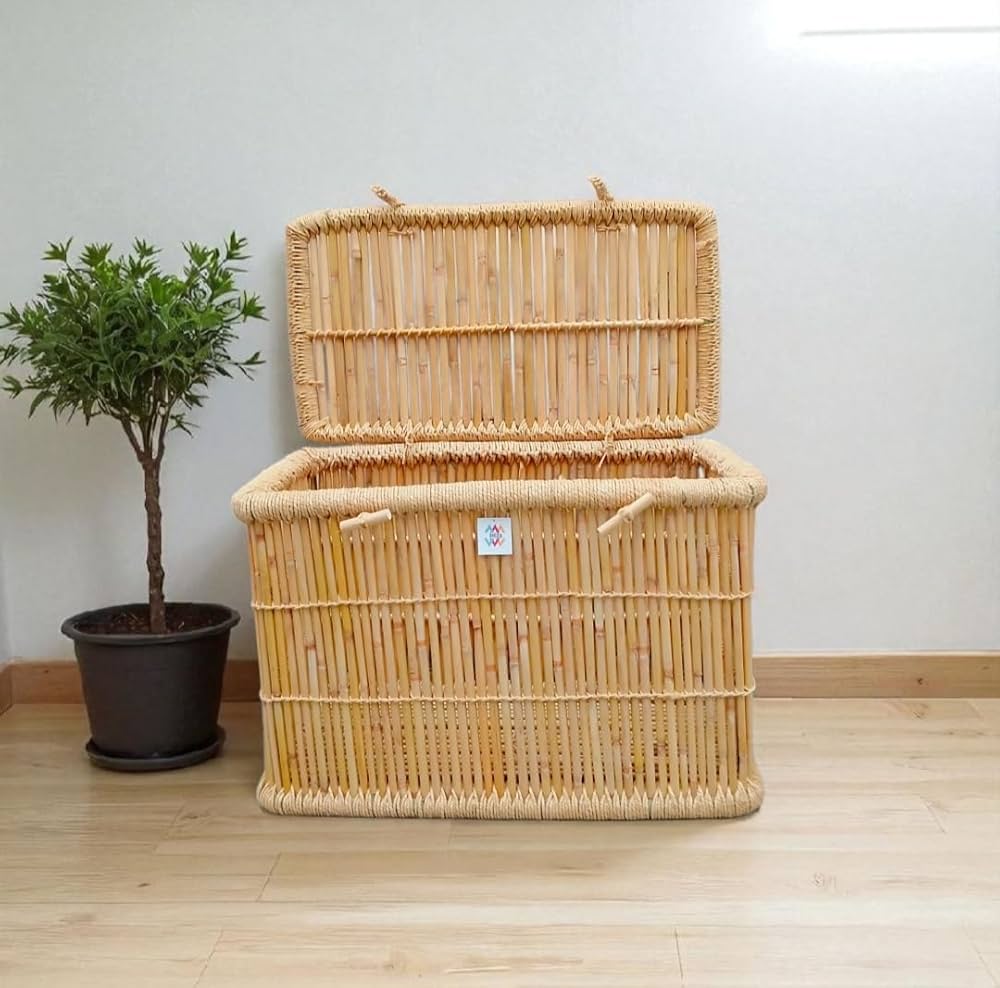 Eco Bamboo Storage Basket